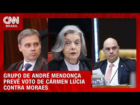 Grupo de Mendonça espera voto de Cármen Lúcia contra Moraes | BASTIDORES CNN