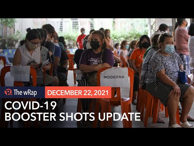 Philippines shortens gap between COVID-19 booster shot and last dose