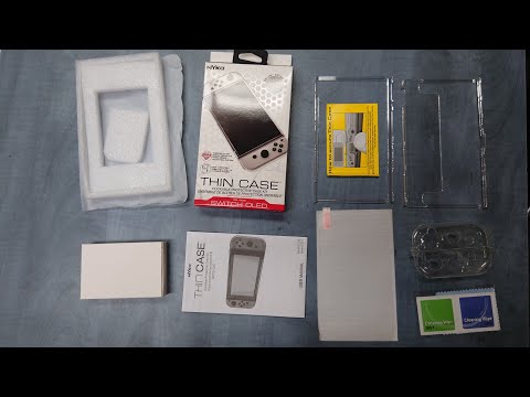 NYKO Thin Case Dockable Protective case kit for Switch OLED - Unboxing 2022 October 19
