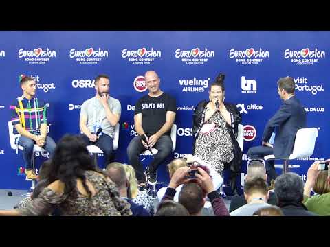 Eurovision Press Conference - Netta from Israel (Lisbon, 2018)