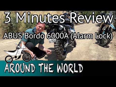 3 MINUTES REVIEW: ABUS BORDO 6000A (ALARM LOCK)