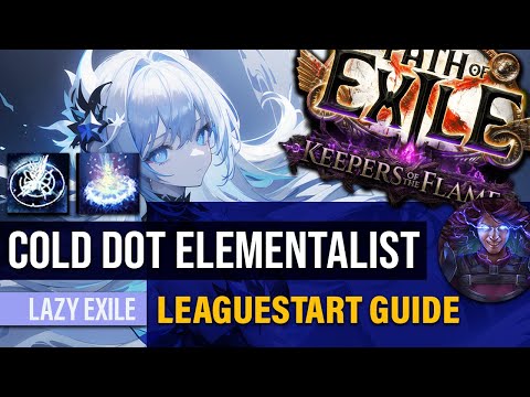 [PoE 3.27] Wintertide Brand Cold Dot Elementalist - My League Starter | Path of Exile 1