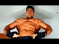 young bodybuilder showing his pumped muscle | flexing | muscle worship