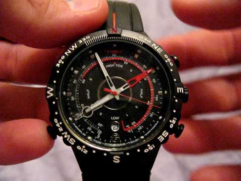 Timex E-Instruments Tide,Temp,Compass Video Review