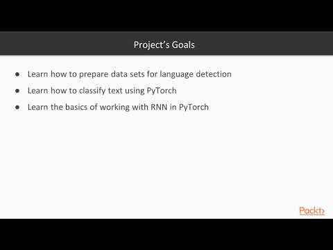 Deep Learning Adventures with PyTorch Problem Recognize Language Specific Text | packtpub com