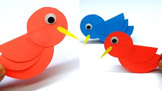 How to Make Paper Bird | Easy DIY Paper Craft for Beginners