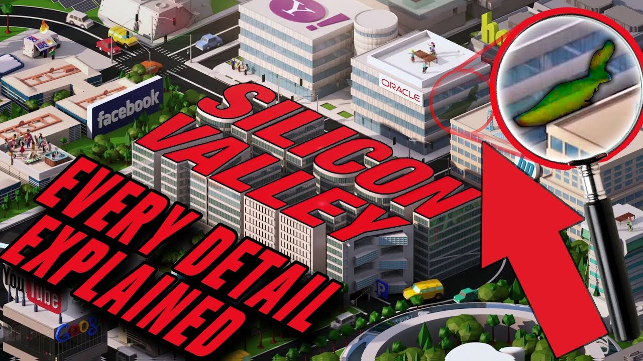 SILICON VALLEY INTRO SEQUENCE - EVERY DETAIL,Easter eggs,History behind the opening in seasons 1-5