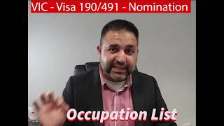 VISA 190/491 - VIC - STATE NOMINATION - OPEN NOW!