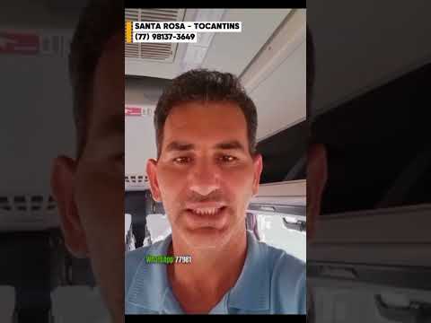 Passagem de ônibus saindo de Santa Rosa -Tocantins para Bahia #passagem