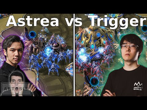CRAZY Basetrade! - Astrea vs Trigger - (StarCraft 2)