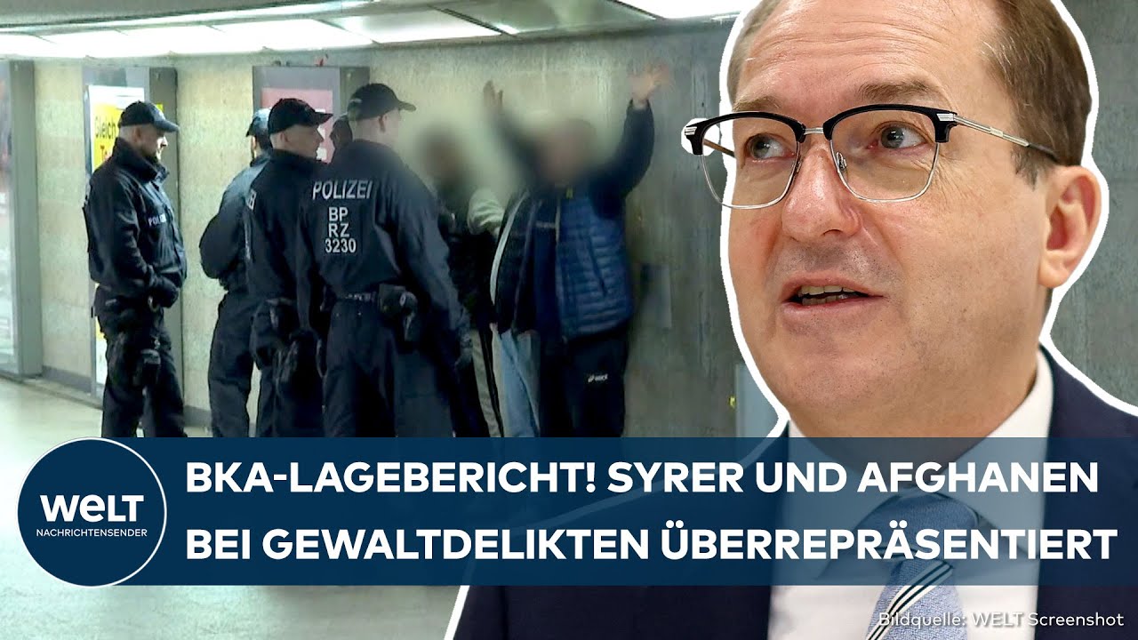 BKA-LAGEBERICHT: Ausländerkriminalität steigt deutlich – Syrer und Afghanen überrepräsentiert