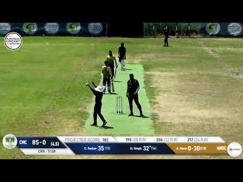 MOM: G. Singh - AMDC vs CMC | Highlights | European Cricket Series Cyprus T10 Day 3 | Cyprus