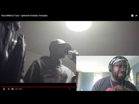 [American Reaction] Russ Millions X Taze - Lightwork Freestyle | Pressplay