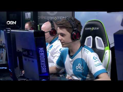 C9 vs Spirit Game 3 | Overwatch Apex 2017 Season 2 Group C | Cloud9 vs Spirit