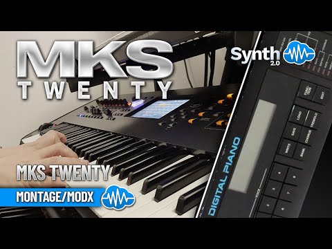 MKS-twenty for Yamaha Montage/MODX/MODX+