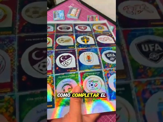 Vídeo relacionado con ALBUM + 15 SOBRES MUNDIAL USA 26 (cromos, pegatinas) de fútbol 2026 fabricado en España. ES TAPA BLANDA
