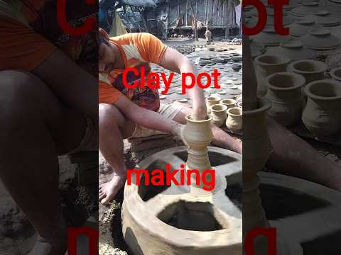 Beautiful Clay Pot Making🎛️🎛️#shorts #claypot