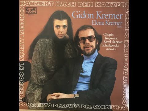 Gidon Kremer and Elena Kremer 1979 (side A) studio recital (rare)