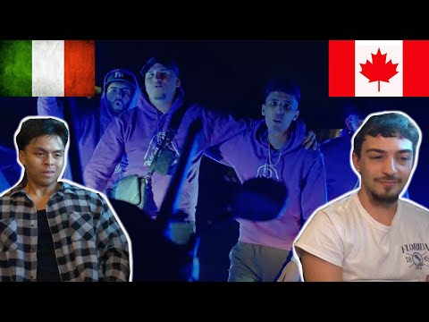 CANADIANS REACT TO ITALIAN RAP -GROUP5 - WROOM  Kerim Levrai Madprince  Marsiglia  Orfedi Prod Asset