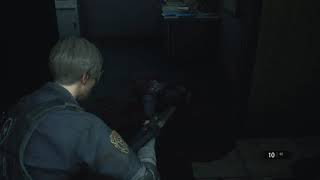 RESIDENT EVIL 2 Leon Police Station 1F Watchman