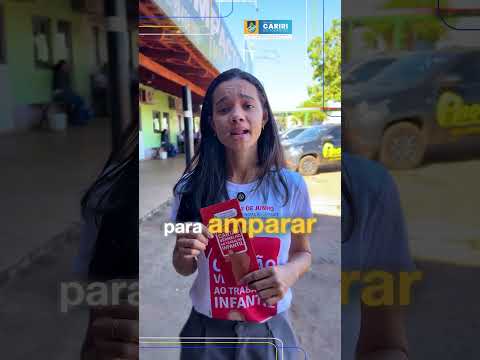 Ação 12 de Junho - Dia Mundial de Combate ao Trabalho Infantil | Cariri do Tocantins - TO | 2026