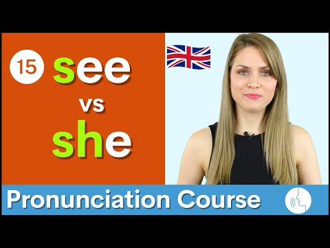 英語の発音を練習する /s/ vs sh /l_283/ 音｜コース#15 (Practice Your English Pronunciation /s/ vs sh /ʃ/ Sounds | Course #15)