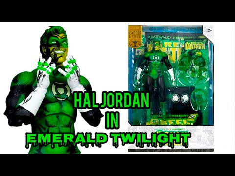McFarlane DC Multiverse Cover Recreations Green Lantern No.49 Emerald Twilight Action Figure Review 