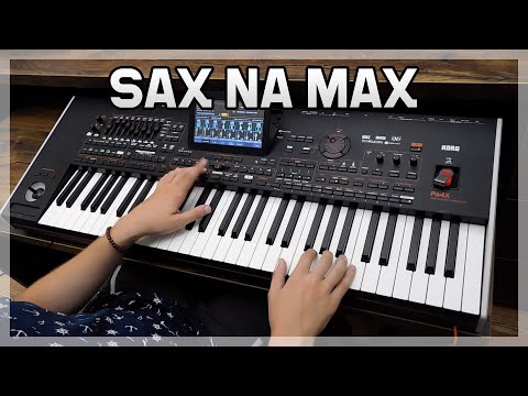 SAX NA MAX // MARKO MX - Opasan Solo Sa Improvizacijom - KORG Pa4x!