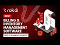 Best Billing & Inventory Management Software | ROKDI | Cloud Based Software