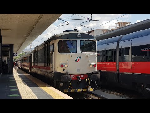 Treno Intercity+Locomotore D445 1056 Intercity 562 Reggio di Calabria Centrale-Taranto