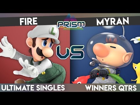 PRISM 162 - Fire (Luigi/Pichu) vs. Myran (Olimar) - Winners Quarters - Smash Ultimate Singles