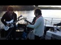 Kelley Stoltz and band swashbuckling on the Colorado River