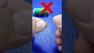 Goodbye Threading Troubles! This Hack Changed My Life! #diy #tips