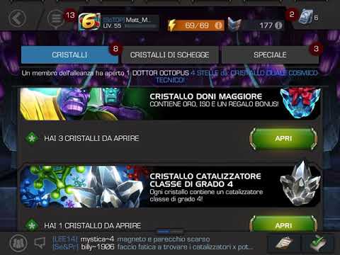 MCOC: 3x Greater Gifting Crystal Opening!