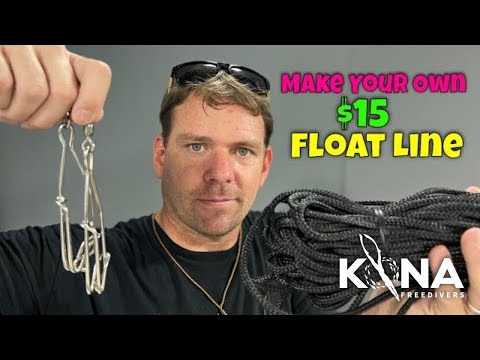 Inexpensive DIY Spearfishing Float Line Setup | Spearfishing Kona | Kona Freedivers