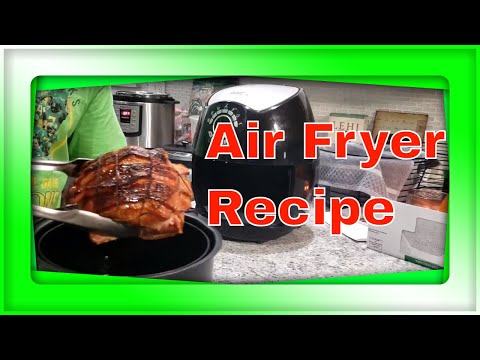 Air Fryer Pork Tenderloin Bacon Wrapped, Juicy & Tender