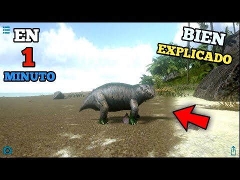 How to Tame a Lystrosaurus in ARK MOBILE
