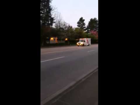 Ambulance demonstrates Doppler Effect