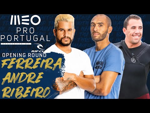 Italo Ferreira, Jadson Andre, Vasco Ribeiro MEO Pro Portugal - Opening Round Heat Replay