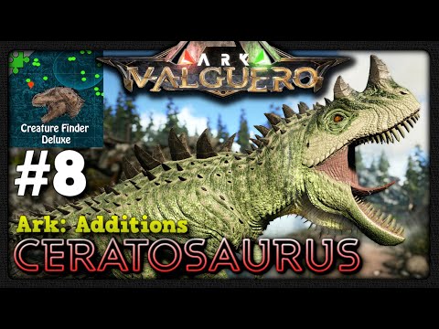 LO SPINOSO CERATOSAURO + MOD CREATURE FINDER DELUXE !  - Ark 4K | Valguero | EP.8