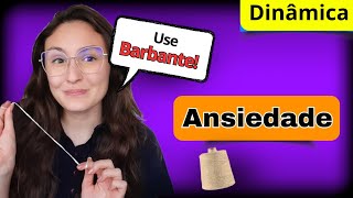 DINÂMICA PARA CÉLULA SOBRE ANSIEDADE/QUEBRA GELO FACIL E RAPIDO/DINAMICA PARA CELULA DE JOVENS FACIL