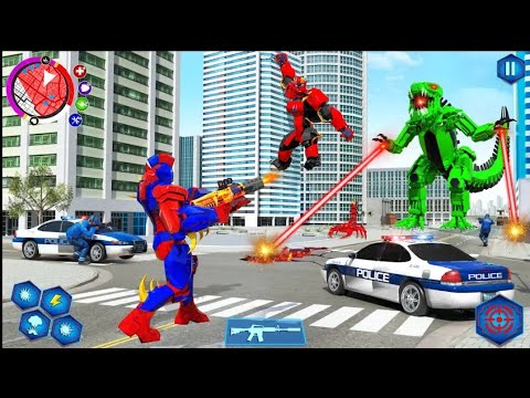 Flaying Limo Police Robot Helicopter🚁 Game Full Epic Gameplay