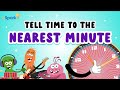 Telling Time to the Minute Song | Minute Hand 'Round the Clock | 2nd-3rd Grade Math | eSpark Music