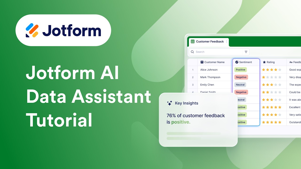 How to Use Jotform AI Data Assistant