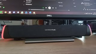 What the Trust Axon GXT 620 gaming soundbar REALLY sounds like!