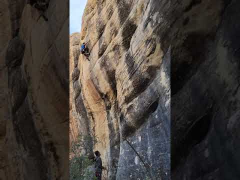 Mescallana 5.12c (7b+) - Secret 13 Wall - Red Rock Canyon