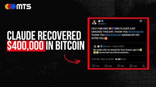 He Recovered $400K in Lost Bitcoin Using Claude | 🟡🔴🔵 MTS Live