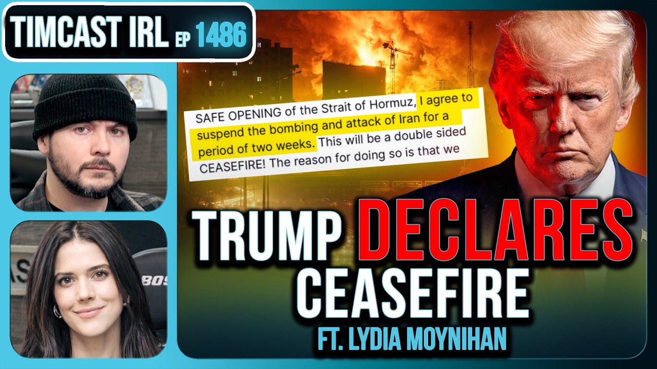 TRUMP DECLARES IRAN WAR CEASEFIRE | Timcast IRL