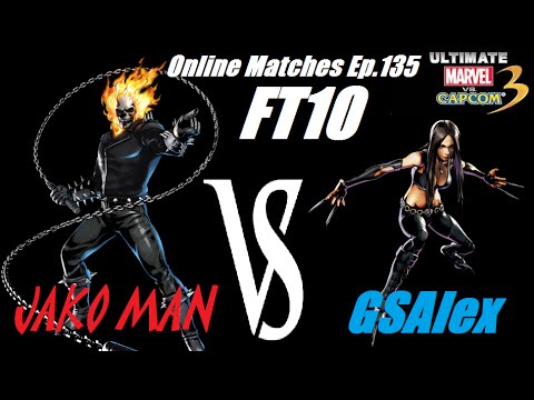 Jako Man VS GSAlex FT10 (UMVC3 Online Matches Ep.135)