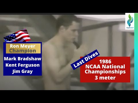 1985 NCAA Diving Championships - Mens 3 Meter springboard
